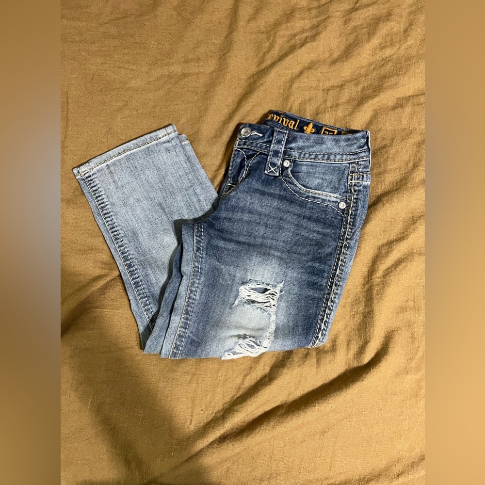 Rock Revival Crop Jeans!